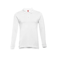 Рубашка поло мужская TH Clothes Bern, белая фото