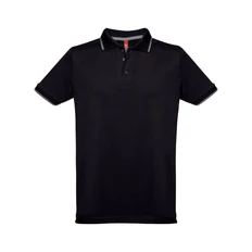 Рубашка-поло мужская TH Clothes Spectrum, черная фото