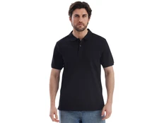 Рубашка поло мужская U Basic Dubai, черная фото