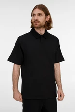 Рубашка поло унисекс Stride Tiimi, черная фото