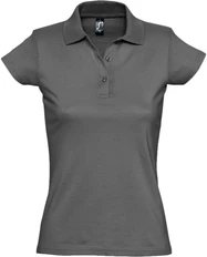 Рубашка поло женская Sol's Prescott Women 170, темно-серая фото