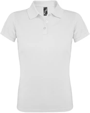 Рубашка поло женская Sol's Prime Women 200, белая фото