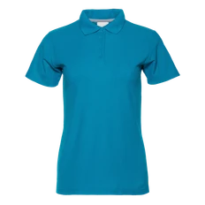 Рубашка поло женская Stan 04WL, 185 гр/м2, ярко-голубая фото