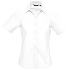 Рубашка женская Sol's Elite 130, белая фото