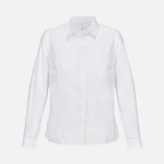 Рубашка женская Sol's Bailey Women, 110 г/м2, белая фото