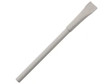 Ручка картонная с колпачком Recycled, серая фото