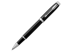 Ручка Parker роллер IM Core Black Chrome CT, черный, серый фото