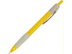 Ручка шариковая из пшеничного волокна Hana, желтая фото