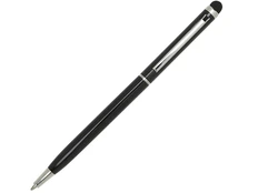 Ручка шариковая Ore, синие чернила, черная фото