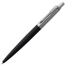 Ручка шариковая Parker Jotter Core K63, черный с серебристым фото