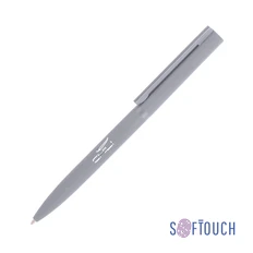 Ручка шариковая Chili «Sirius», soft touch, серая фото