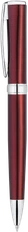 Ручка шариковая металлическая Cosmo Mirror, бордовая фото