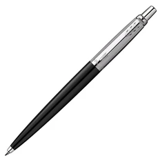 Ручка шариковая металлическая Parker Jotter Originals Black Chrome CT, черная фото
