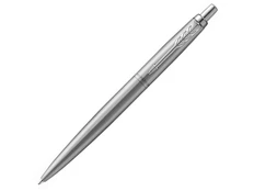 Ручка шариковая металлическая Parker Jotter XL Mono Stainless Steel CT, серебристая фото