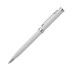 Ручка шариковая металлическая Portobello Benua, серебристая фото