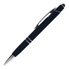 Ручка шариковая металлическая Portobello Comet Neo, черная / металлик фото