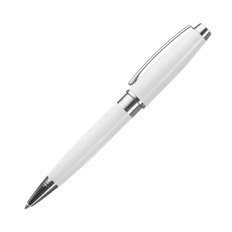 Ручка шариковая металлическая Portobello Soprano, белая фото