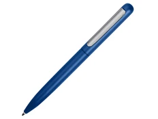 Ручка шариковая металлическая Skate, матовая, темно-синяя фото