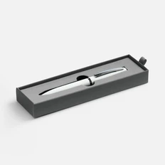 Ручка шариковая металлическая в футляре Bolt Soft Touch, белая фото