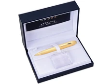 Ручка шариковая металлическая Cross Peerless 125, золотая фото