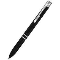 Ручка шариковая пластиковая Milana, черная фото