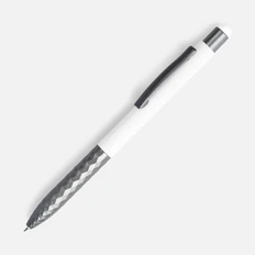 Ручка шариковая со стилусом Digit Soft Touch, белая фото