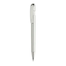 Ручка шариковая XD Collection Glide из переработанного пластика GRS с металлическим клипом, серебристая фото