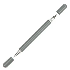 Ручка шариковая и вечный карандаш Clicra Eternity, серая фото