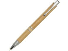 Ручка шариковая из бамбука Wicker, бежевая фото