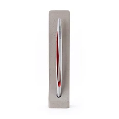 Ручка вечная с подставкой Pininfarina Aero Red, красная / серебряная фото