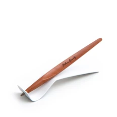 Ручка вечная с подставкой Pininfarina Piuma Firenze, коричневая фото