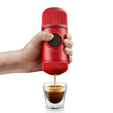 Ручная мини-кофемашина WACACO Nanopresso, красный фото