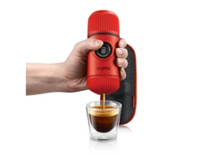 Ручная мини кофемашина Nanopresso Elements, красная фото
