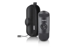 Мини-кофемашина ручная Nanopresso с кейсом для хранения, черная фото