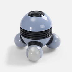 Ручной вибромассажер Spacy, серый / черный фото