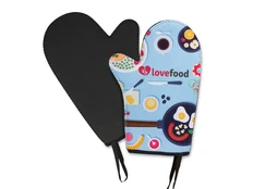 Рукавица-прихватка с возможностью полноцветной печати, белая фото