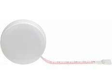 Рулетка Button, 1,5 м, белая фото