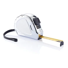 Рулетка XD Collection Economic, 3 м, серебристая фото