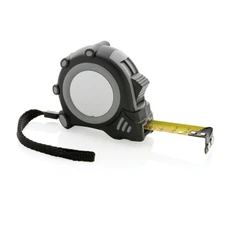 Рулетка Grip из переработанного пластика RCS, черная / серая фото