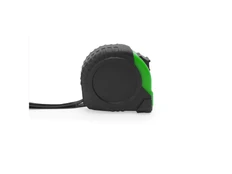 Рулетка Rivet, 3м, черная / зеленая фото