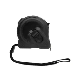 Рулетка с функцией втягивания Gear X, 5 м, черная фото
