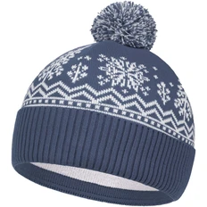 Шапка Teplo Elnik, серая / белая фото