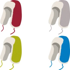 Шапка полушерстяная на заказ Terra Vesh, разноцветная фото