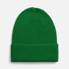 Шапка Sherst Nobilis Mono, ярко-зеленая фото