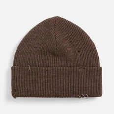 Шапка Teplo Ribelle, темно-коричневая фото