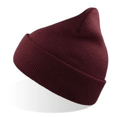 Шапка вязаная двойная Atlantis Wind-S, бордовая фото