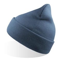 Шапка вязаная двойная Atlantis Wind-S, голубая фото