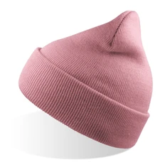 Шапка вязаная двойная Atlantis Wind-S, светло-розовая фото