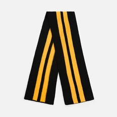 Шарф акриловый Teplo Winwear, черный / желтый фото