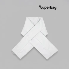 Шарф Superbag Bubble, белый фото